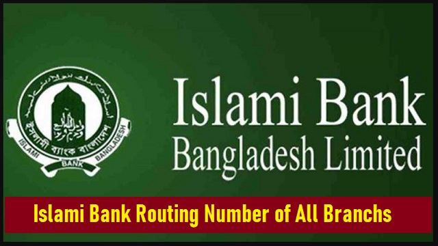 Islami Bank Routing Number