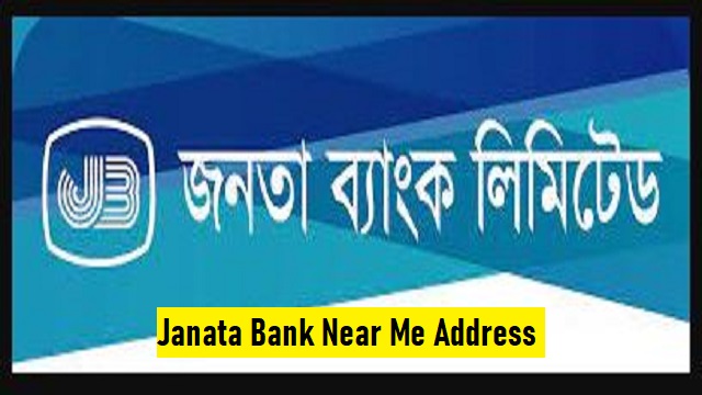 Janata Bank Near Me Branch Name and Address